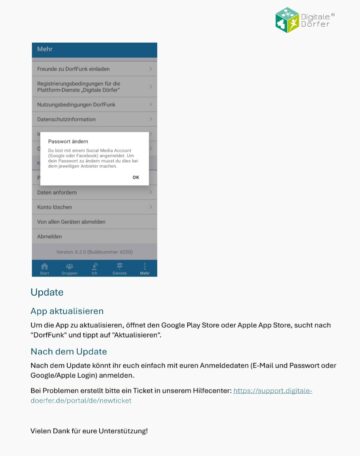 Update DorfApp